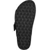 imageWHITE MOUNTAIN Womens Granitas DoubleStrap Signature ComfortMolded Footbed SandalBlackSuede