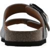 imageWHITE MOUNTAIN Womens Granitas DoubleStrap Signature ComfortMolded Footbed SandalBlue RaspberrySuede