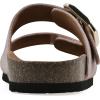 imageWHITE MOUNTAIN Womens Granitas DoubleStrap Signature ComfortMolded Footbed SandalBlush PinkSuede
