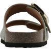 imageWHITE MOUNTAIN Womens Granitas DoubleStrap Signature ComfortMolded Footbed SandalSage GreenSuede