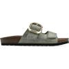 imageWHITE MOUNTAIN Womens Granitas DoubleStrap Signature ComfortMolded Footbed SandalSage GreenSuede