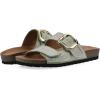 imageWHITE MOUNTAIN Womens Granitas DoubleStrap Signature ComfortMolded Footbed SandalSage GreenSuede