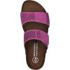 imageWHITE MOUNTAIN Womens Hawkbill Slide SandalPurple RainSuede