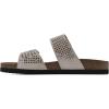 imageWHITE MOUNTAIN Womens Hawkbill Slide SandalSandal WoodSuede