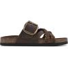 imageWHITE MOUNTAIN Womens Healing Footbed SandalBrownLeather