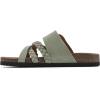 imageWHITE MOUNTAIN Womens Healing Footbed SandalSage GreenSuede