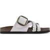 imageWHITE MOUNTAIN Womens Healing Footbed SandalWhiteLeather