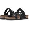 imageWHITE MOUNTAIN Womens Holland Signature Comfort Molded Braided Footbed SandalBlackNubuck