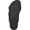 imageWHITE MOUNTAIN Womens Holland Signature Comfort Molded Braided Footbed SandalBlackNubuck