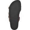 imageWHITE MOUNTAIN Womens Holland Signature Comfort Molded Braided Footbed SandalBrownLeather