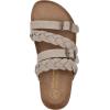 imageWHITE MOUNTAIN Womens Holland Signature Comfort Molded Braided Footbed SandalSandal WoodSuede