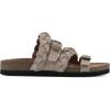 imageWHITE MOUNTAIN Womens Holland Signature Comfort Molded Braided Footbed SandalSandal WoodSuede