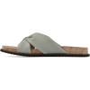imageWHITE MOUNTAIN Womens Malanga Flat SandalPalegreenSmooth