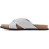 imageWHITE MOUNTAIN Womens Malanga Flat SandalWhiteSmooth