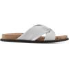 imageWHITE MOUNTAIN Womens Malanga Flat SandalWhiteSmooth