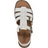imageWHITE MOUNTAIN Womens Mayday Strappy SandalWhiteSmooth