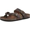 imageWHITE MOUNTAIN Girls Gracie Flat SandalBrownLeather