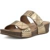 Antique/Gold Leather