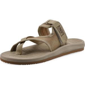 imageWHITE MOUNTAIN Fom Recovery Womens Basket Flat SandalKhakiSandalwood Fab