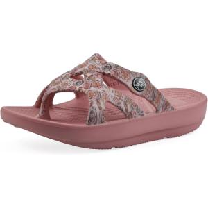 imageWHITE MOUNTAIN Fom Recovery Womens Rip Strappy SandalBlush Floral Print