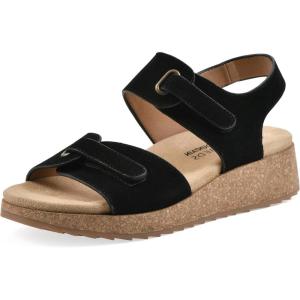 imageWHITE MOUNTAIN Womens Gelato MiniWedge SandalBlackSuede