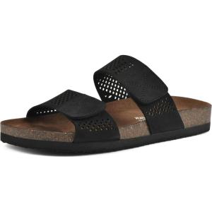 imageWHITE MOUNTAIN Womens Hawkbill Slide SandalBlackNubuck