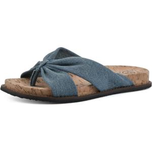 imageWHITE MOUNTAIN Womens Malanga Flat SandalDenim BlueFab