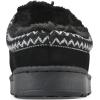 imageWHITE MOUNTAIN Womens Iceberg Faux Fur Slipper ClogBlackSuede