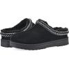 imageWHITE MOUNTAIN Womens Icebin Faux Fur Slipper ClogBlackFabric