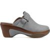imageWHITE MOUNTAIN Womens Viewed Heeled ClogDove GreyBuc