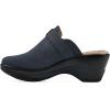 imageWHITE MOUNTAIN Womens Viewed Heeled ClogNavyBuc