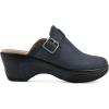 imageWHITE MOUNTAIN Womens Viewed Heeled ClogNavyBuc