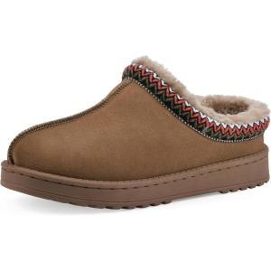 imageWHITE MOUNTAIN Womens Iceberg Faux Fur Slipper ClogChestnutSuede