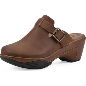 imageWHITE MOUNTAIN Womens Viewed Heeled ClogHazel