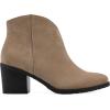 imageWHITE MOUNTAIN Womens Tattle Block Heeled Western Ankle BootieBeachwoodSuede