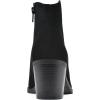 imageWHITE MOUNTAIN Womens Tattle Block Heeled Western Ankle BootieBlackSuede