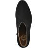 imageWHITE MOUNTAIN Womens Tattle Block Heeled Western Ankle BootieBlackSuede