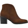 imageWHITE MOUNTAIN Womens Tattle Block Heeled Western Ankle BootieHazelSuede
