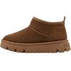 imageWhite Mountain Womens Toree Lined Platform Ankle BootieChestnut