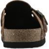 imageWHITE MOUNTAIN Benben ComfortMolded Footbed ClogBrown Leopard Suede