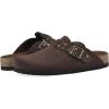 imageWHITE MOUNTAIN Benben ComfortMolded Footbed ClogCoco Brown Suede