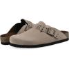 imageWHITE MOUNTAIN Benben ComfortMolded Footbed ClogSandal Wood Suede