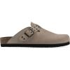 imageWHITE MOUNTAIN Benben ComfortMolded Footbed ClogSandal Wood Suede