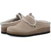 imageWHITE MOUNTAIN Womens Baylen Faux Fur Footbed ClogSandal WoodSuedeFaux Fur