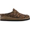 imageWHITE MOUNTAIN Womens Brinlee MuleBrown Leopard Suede