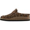 imageWHITE MOUNTAIN Womens Brinlee MuleBrown Leopard Suede