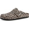 imageWHITE MOUNTAIN Womens Shoes Big Easy Clog FootbedNaturalEprintLeather