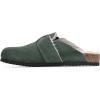 imageWHITE MOUNTAIN Womens Shoes Big Sur Clog FootbedHunter GreenSuedeWFur