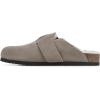 imageWHITE MOUNTAIN Womens Shoes Big Sur Clog FootbedTaupeSuede WFur
