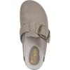 imageWHITE MOUNTAIN Womens Shoes Big Sur Clog FootbedTaupeSuede WFur